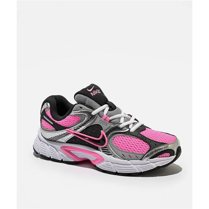 ナイキ Nike 【 Women\u0027s V5 Rnr Pink Black \u0026 Silver Shoes Women\u0027s Pink 】 レディース pink サクラ色 黒いこと 黒いこと Silver しろがね色・しろがね色 シューズ 運動すること靴 レディース pink サクラ色