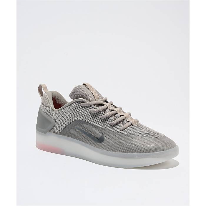 ナイキ Nike 【 Sb Zoom Nyjah 4 Grey Silver & Jade Skate Shoes Men's Grey 】 エスビー ズーム 灰色 グレー Silver 銀色・シルバー 翡翠・ジェード Skate スケート シューズ 運動靴 メンズ 灰色 グレー