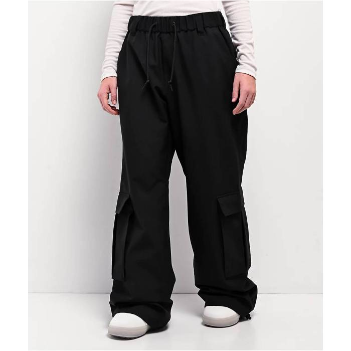 【★百貨店SALE★6/11真夜中2時迄】帝国 Empyre 【 Lucky Duck Black 10K Snowboard Pants 2026 Women\u0027s Black 】 黒いこと 黒いこと レディース 黒いこと 黒いこと