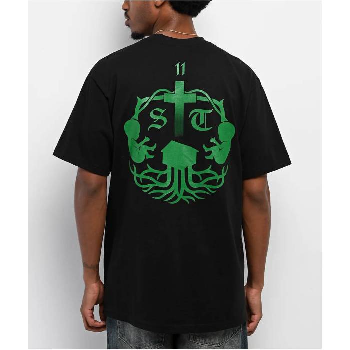Shed Theory 【 Natural Born Black T-Shirt Men's Black 】 ナチュラル 黒色 ブラック Tシャツ メンズ 黒色 ブラック