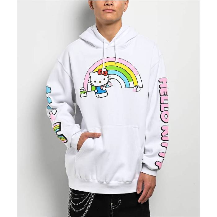 Hello Kitty And Friends 【 Men's White 】 メンズ 白色 ホワイト