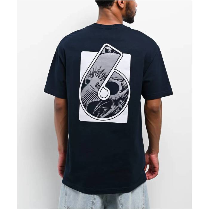【★百貨店SALE★6/11真夜中2時迄】Birdhouse Skateboards 【 Birdhouse Hidden Navy T-Shirt Men\u0027s Navy 】 紺色 米国海軍 ティーシャツ メンズ 紺色 米国海軍