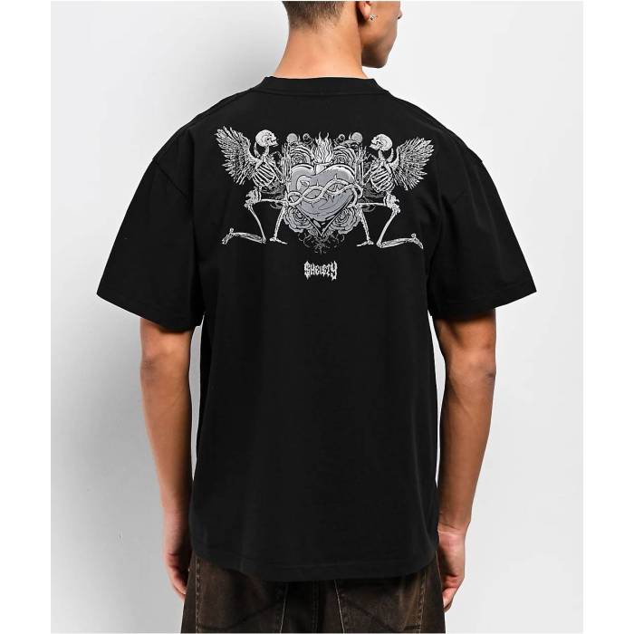 【★百貨店SALE★6/11真夜中2時迄】$Hei$Ty 【 Sheisty Forgiveness Black T-Shirt Men\u0027s Black 】 黒いこと 黒いこと ティーシャツ メンズ 黒いこと 黒いこと