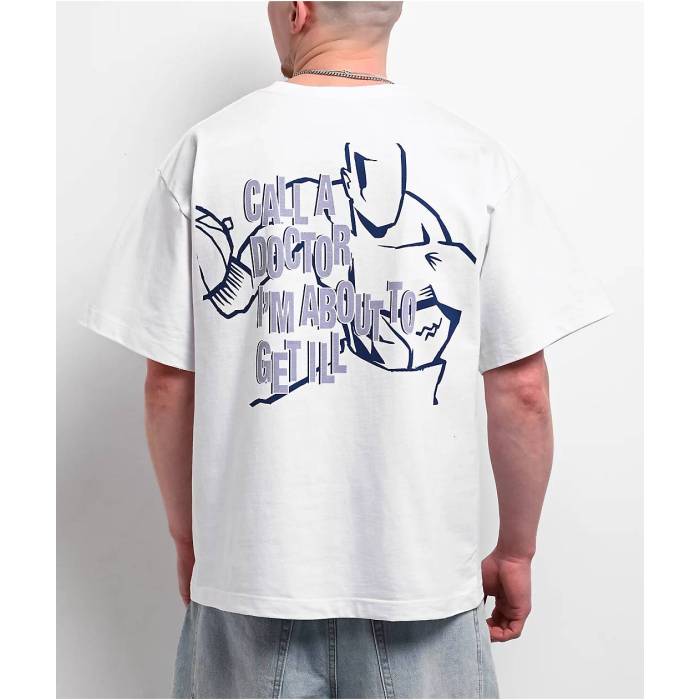 アンドワン And1 【 Call A Doc White T-Shirt Men's White 】 白色 ホワイト Tシャツ メンズ 白色 ホワイト｜スニケス