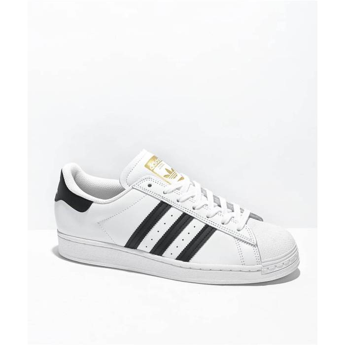 アディダス Adidas 【 Superstar Adv White & Black Skate Shoes Men's White 】 Superstar スーパースター 白色 ホワイト 黒色 ブラック Skate スケート シューズ 運動靴 メンズ 白色 ホワイト