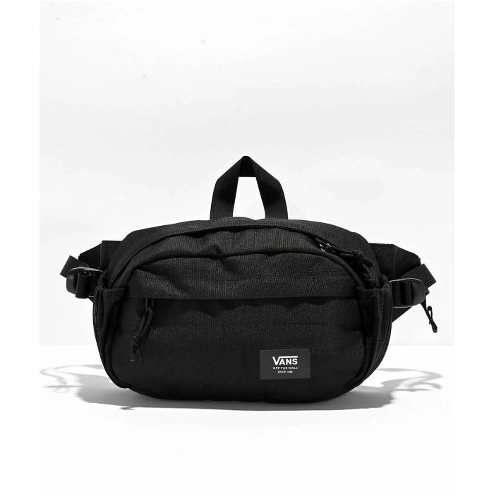 ヴァンズ Vans 【 Bounds Black Crossbody Bag Men Black 】 黒色 ブラック バッグ メンズ 黒色 ブラック