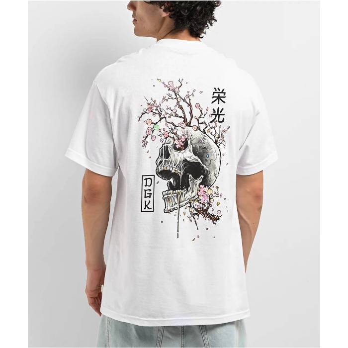 DGK Dgk 【 Ancestry White T-Shirt Men's White 】 白色 ホワイト Tシャツ メンズ 白色 ホワイト|スニケス