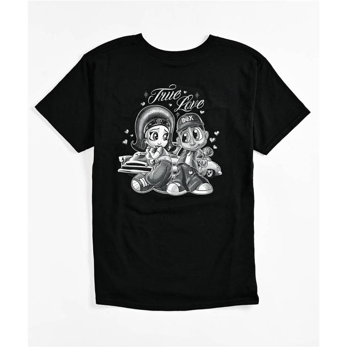 【★百貨店SALE★6/11真夜中2時迄】DGK Dgk 【 Kids Fool For You Black T-Shirt Kids\u0027 Black 】 黒いこと 黒いこと ティーシャツ 黒いこと 黒いこと