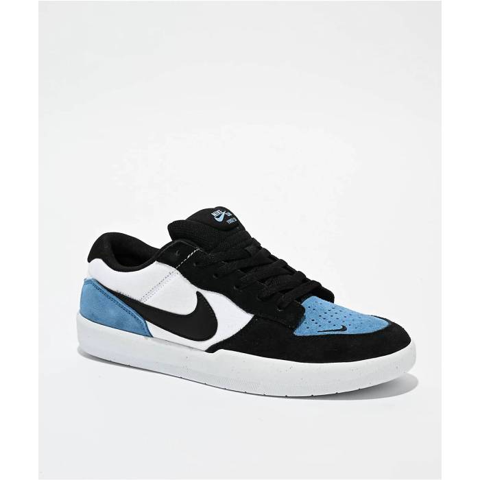 【★百貨店SALE★6/11真夜中2時迄】ナイキ Nike 【 Sb Force 58 Dutch Blue Black \u0026 White Skate Shoes Men\u0027s Blue 】 エスビー 青碧 青碧 黒いこと 黒いこと 白いこと 白いこと Skate 滑る シューズ 運動すること靴 メンズ 青碧 青碧