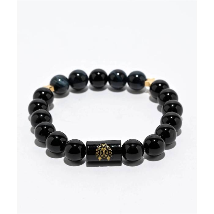 ラスタクラット Rastaclat 【 Black Knight Black \u0026 Gold Beaded Bracelet Men\u0027s Multicolor 】 黒いこと 黒いこと ゴールド 腕輪 メンズ