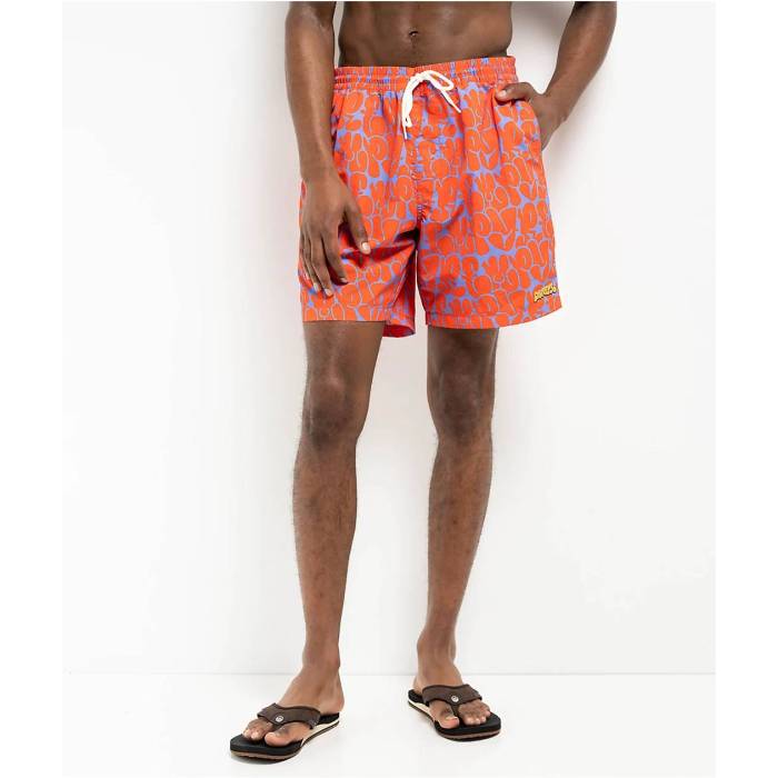 エンパイア Empyre 【 Bubble Floater Grenadine & Jacaranda Board Shorts Men's Red 】 バブル ショーツ メンズ Red 赤・レッド