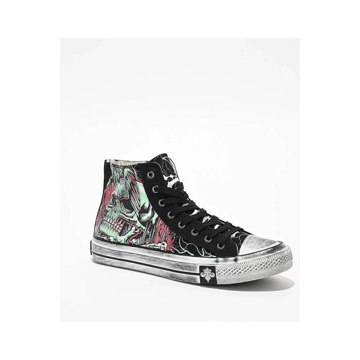 アフリクション Affliction 【 Ghost Black \u0026 Red Shoes Men\u0027s Black 】 黒いこと 黒いこと Red 赤・赤いこと シューズ 運動すること靴 メンズ 黒いこと 黒いこと