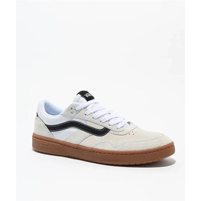 【★百貨店SALE★6/11真夜中2時迄】ヴァンズ Vans 【 Cruze 3.0 White \u0026 Gum Skate Shoes Men\u0027s White 】 白いこと 白いこと Skate 滑る シューズ 運動すること靴 メンズ 白いこと 白いこと