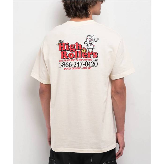 The High \u0026 Mighty 【 Aces High Natural T-Shirt Men\u0027s Natural 】 御機嫌 自然的 プルオーバー メンズ 自然的