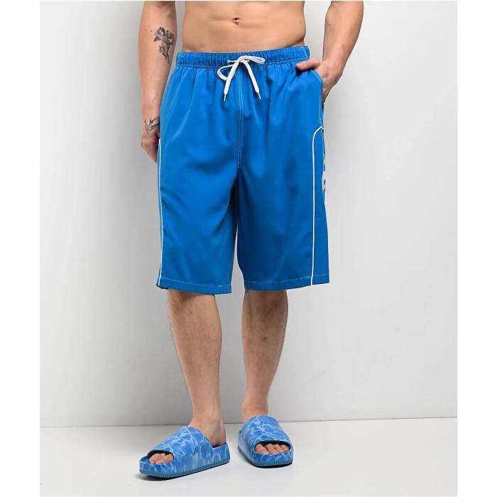 A.lab 【 Bass Jellyfish Blue Board Shorts Men's Blue 】 青色 ブルー ショーツ メンズ 青色 ブルー
