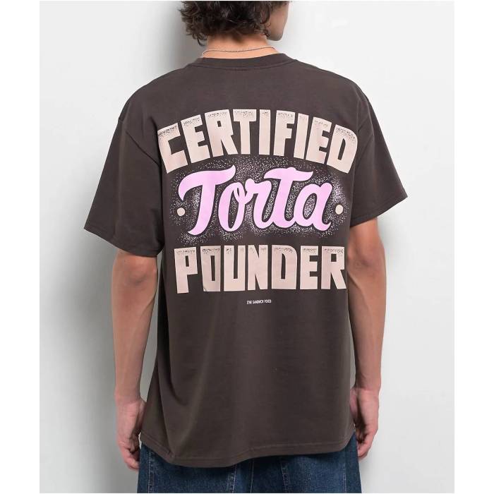 Foos Gone Wild 【 Torta Pounder Brown T-Shirt Men's Brown 】 茶色 ブラウン Tシャツ メンズ 茶色 ブラウン
