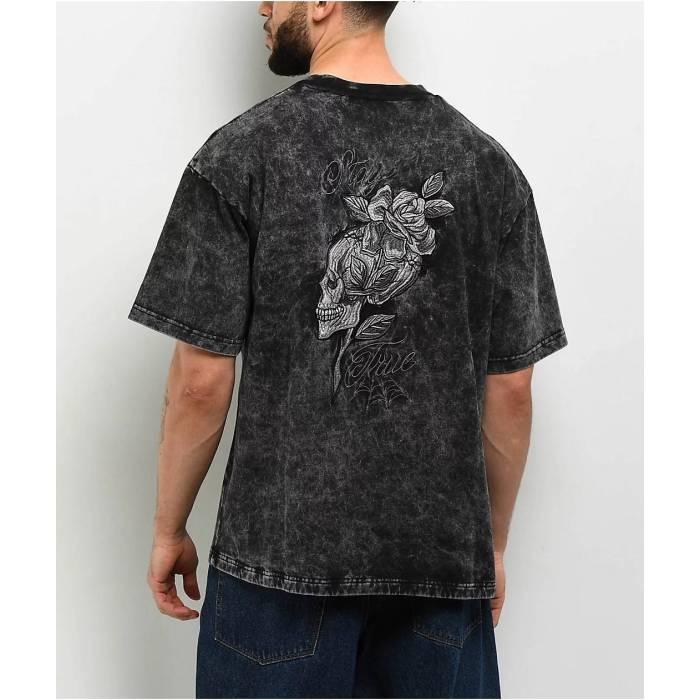 DGK Dgk 【 Stay True Heavyweight Washed Black T-Shirt Men\'s Black 】 黒色 ブラック Tシャツ メンズ 黒色 ブラック