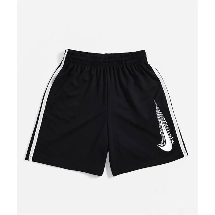 ナイキ Nike 【 Kids Swoosh Black Mesh Shorts Kids' Black 】 Swoosh スウッシュ・スウォッシュ 黒色 ブラック ショーツ 黒色 ブラック