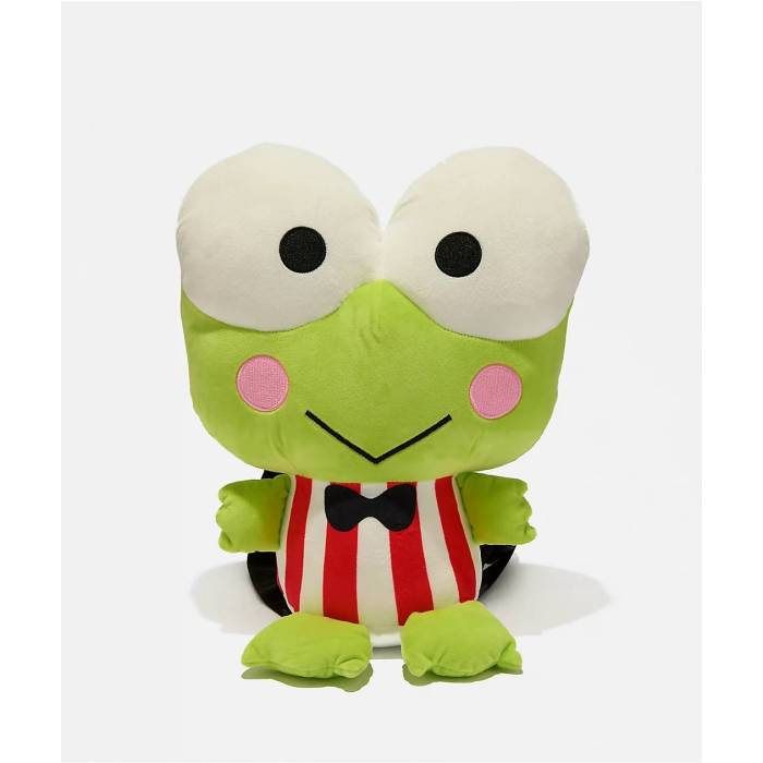 Hello Kitty 【 Keroppi Plush Backpack Women's Green 】 バックパック バッグ リュックサック レディース green 緑・グリーン