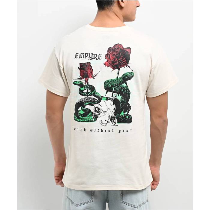 帝国 Empyre 【 Sick Without You Natural T-Shirt Men\u0027s Natural 】 自然的 プルオーバー メンズ 自然的