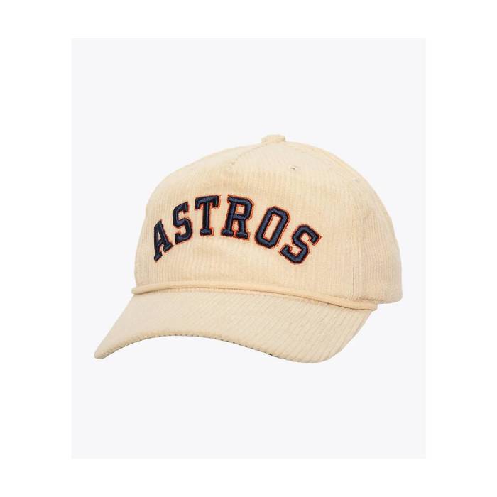ミッチェル&ネス Mitchell & Ness 【 Houston Astros Deadstock Cream Corduroy Snapback Hat Men's Natural 】 ヒューストン アストロズ クリーム コーデュロイ Snapback スナップバック バッグ メンズ ナチュラル