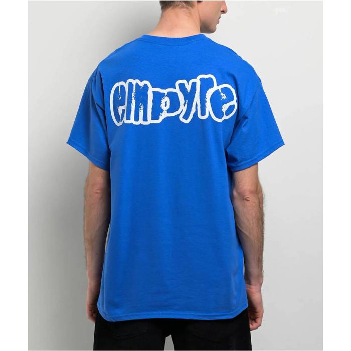 【★百貨店SALE★6/11真夜中2時迄】帝国 Empyre 【 Johnny Blue T-Shirt Men\u0027s Blue 】 青碧 青碧 ティーシャツ メンズ 青碧 青碧