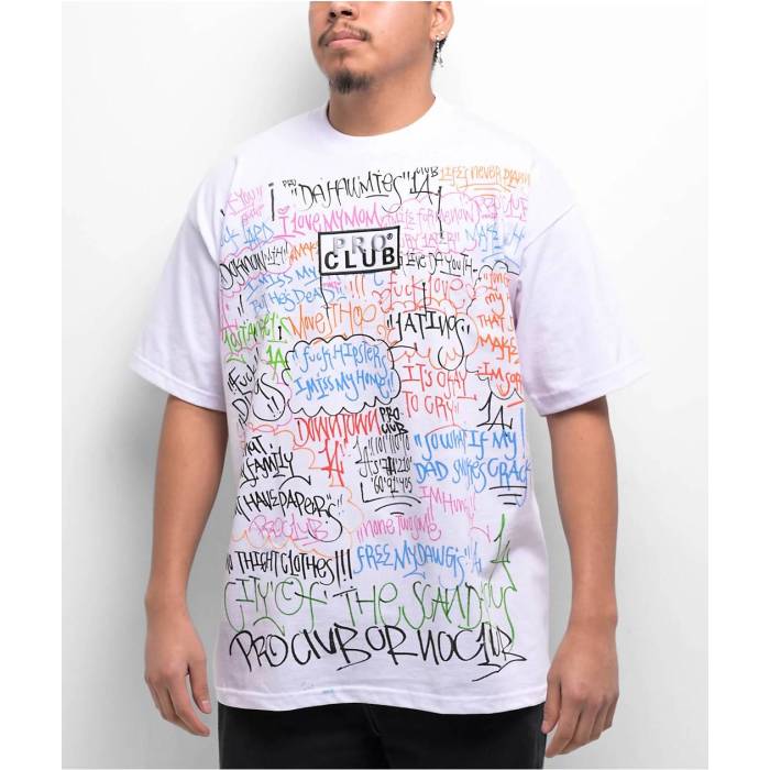 【★百貨店SALE★6/11真夜中2時迄】Pro Club 【 X Doknow Box Logo White T-Shirt Men\u0027s White 】 ボックス席 ロゴタイプ 白いこと 白いこと ティーシャツ メンズ 白いこと 白いこと