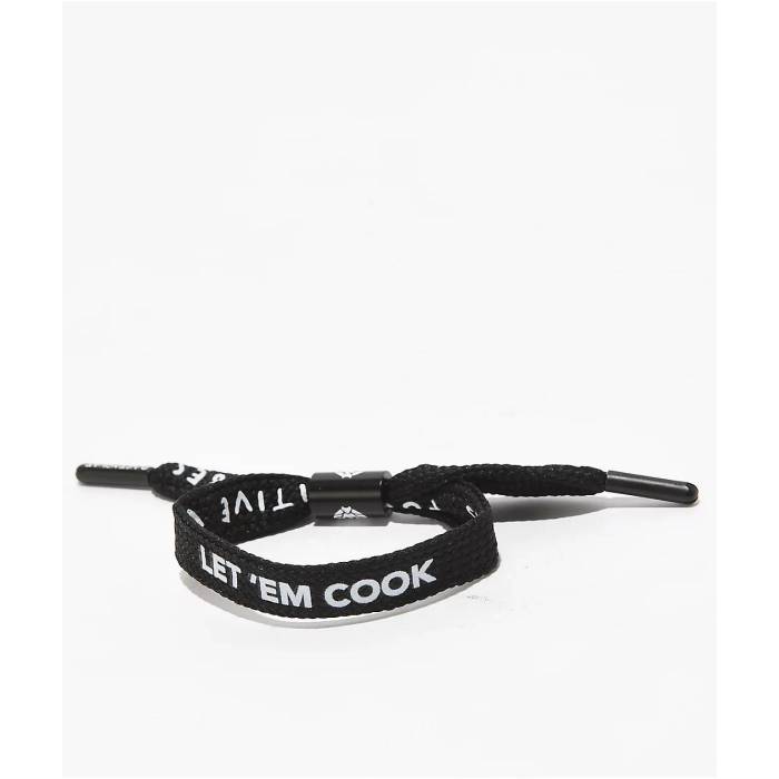 【★百貨店SALE★6/11十二時2時迄】ラスタクラット Rastaclat 【 Let Em Cook Black Shoelace Bracelet Men\u0027s Black 】 黒いこと 黒いこと 腕輪 メンズ 黒いこと 黒いこと