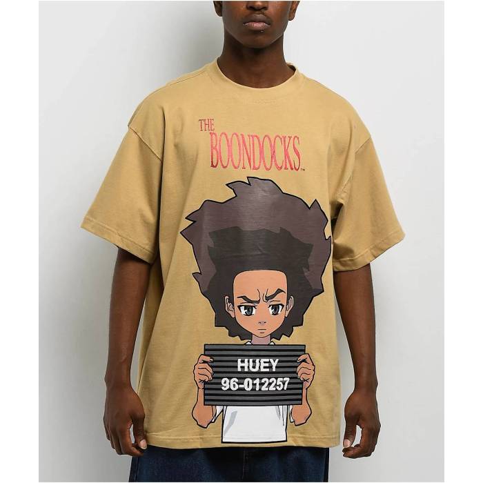 【★百貨店SALE★6/11十二時2時迄】Boondocks 【 The  Huey Tan T-Shirt Men\u0027s Natural 】 プルオーバー メンズ 自然的