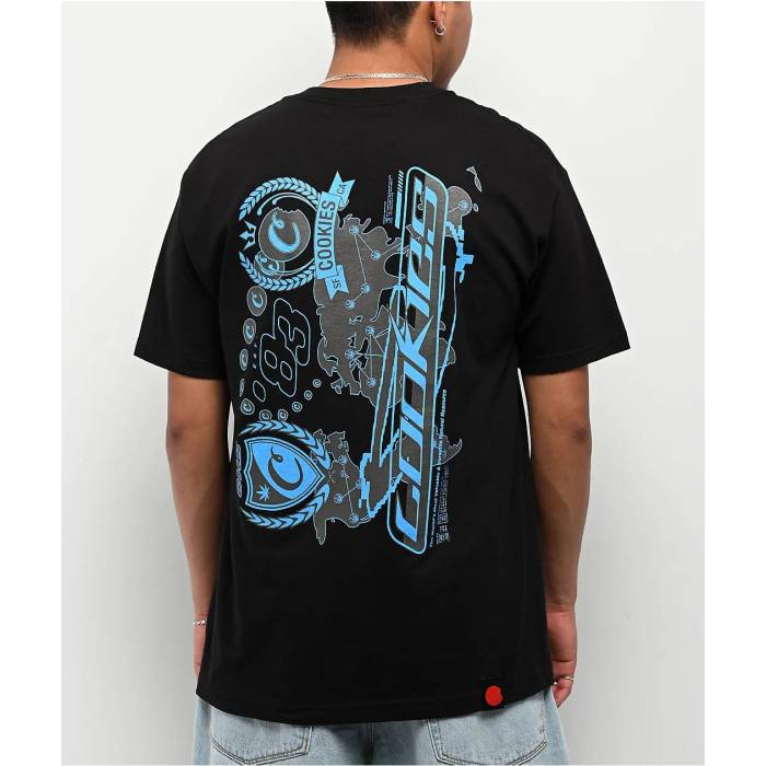 Cookies Clothing 【 Cookies Rapid Delivery Black T-Shirt Men's Black 】 黒色 ブラック Tシャツ メンズ 黒色 ブラック