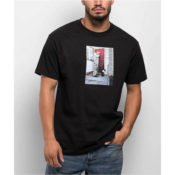 DGK Dgk 【 X Godfitti No Love Black T-Shirt Men's Black 】 黒色 ブラック Tシャツ メンズ 黒色 ブラック 15,680円