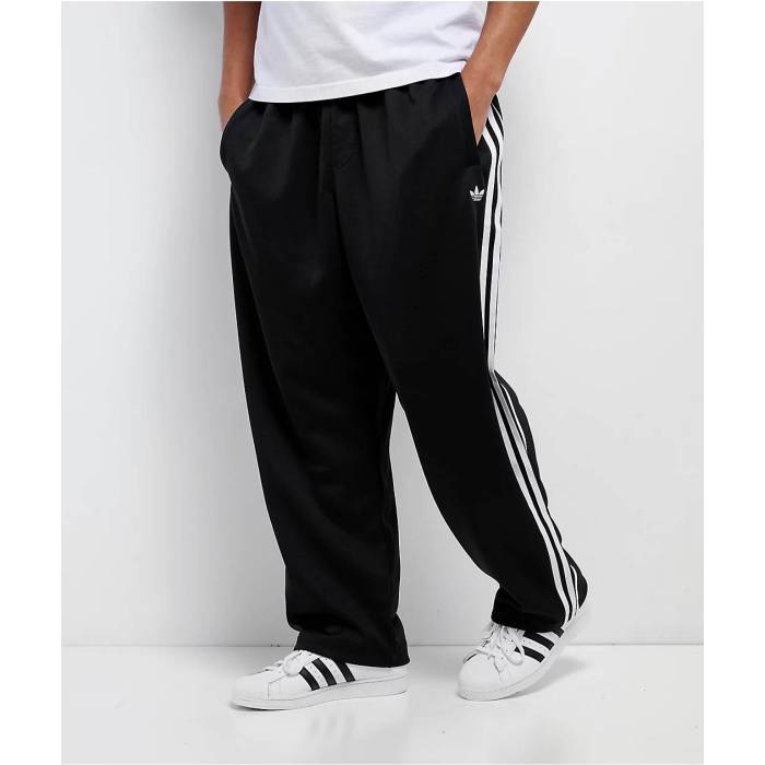 アディダス Adidas 【 Firebird Black Track Pants Men\u0027s Black 】 Firebird ファイヤーバード 黒いこと 黒いこと 貨物自動車 メンズ 黒いこと 黒いこと メンズファッション-ズボン・パンツ
