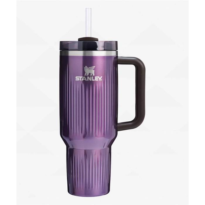 Stanley 【 The Quencher H2.0 Wisteria Shine Fluted Tumbler 40 Oz Men's Purple 】 メンズ Purple 紫・パープル｜スニケス