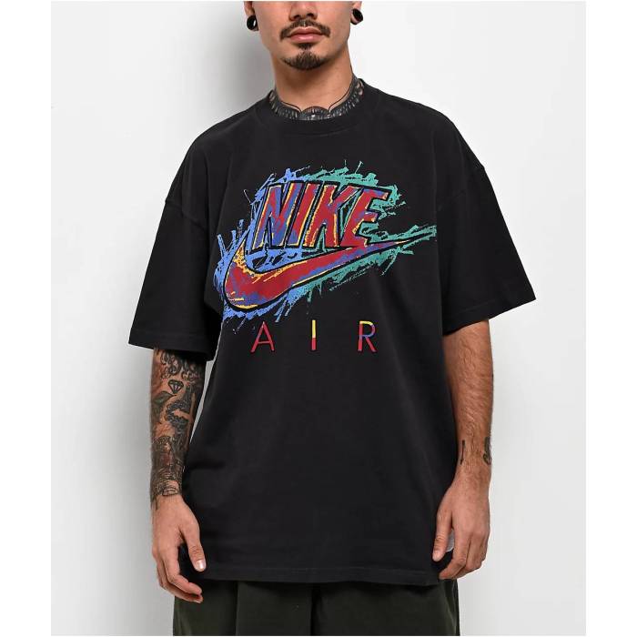 ナイキ Nike 【 Sportswear Max90 Black T-Shirt Men\'s Black 】 黒色 ブラック Tシャツ メンズ 黒色 ブラック