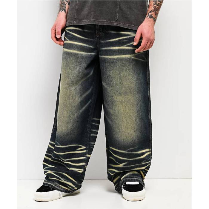 Vitriol 【 Void Scales Green Wash Wide Leg Jeans Men's Green 】 green 緑・グリーン ジーンズ メンズ green 緑・グリーン｜スニケス