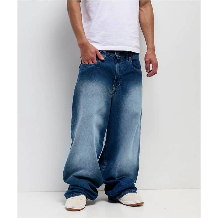 エンパイア Empyre 【 Pallor Blue Ultra Wide Skate Jeans Men's Medium Blue 】 青色 ブルー ultra ウルトラ Skate スケート ジーンズ メンズ 青色 ブルー 23,680円