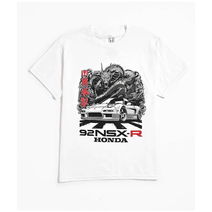 Honda 【 Kids Dragon 92 White T-Shirt Kids\u0027 White 】 火竜 白いこと 白いこと プルオーバー 白いこと 白いこと