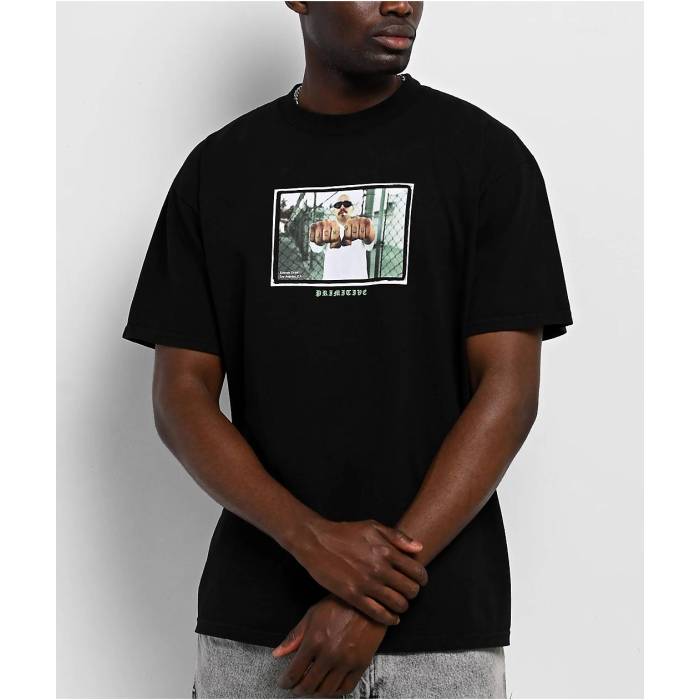 プリミティブ Primitive 【 X Estevan Oriol Knuckles Black Boxy T-Shirt Men's Black 】 黒色 ブラック Tシャツ メンズ 黒色 ブラック