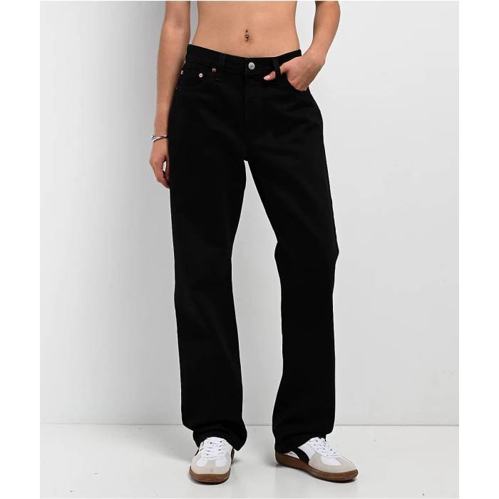 リーバイス Levi's 【 Women's Black 】 レディース 黒色 ブラック