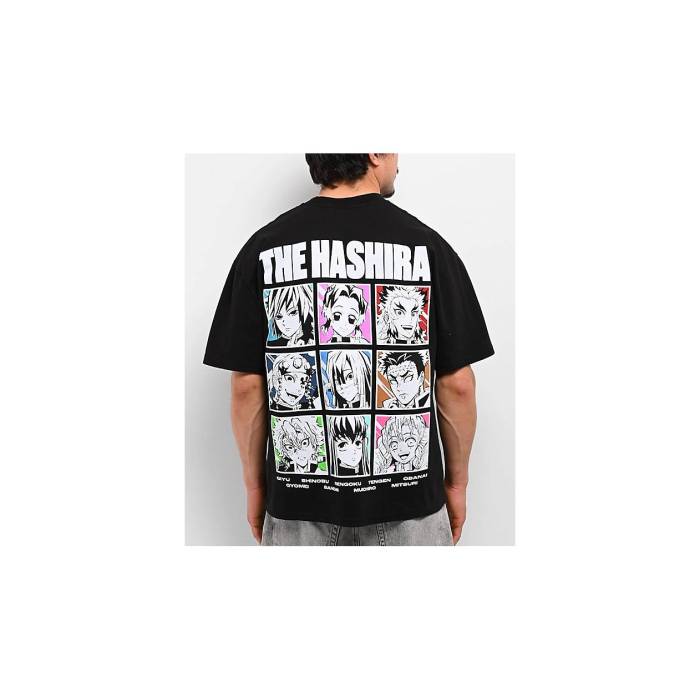 【Hypland】Hypland 【 X Demon Slayer Hashira Black T-Shirt Men's Black 】 黒色 ブラック Tシャツ メンズ|スニケス