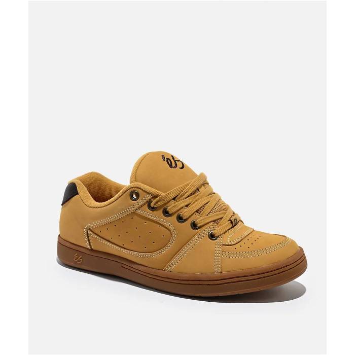 Es 【 Accel Copper Skate Sho Men\u0027s Orange 】 銅色 コッパー Skate 滑る メンズ orange 橙・オレンジ色
