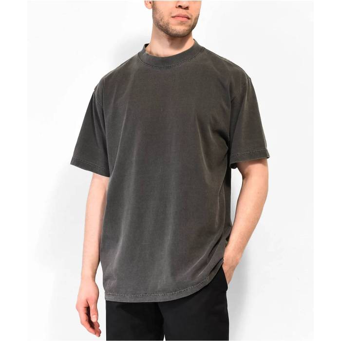 Shaka Wear 【 Max Heavyweight Garment Dye Grey T-Shirt Men\u0027s Black 】 マックス 薄墨色 薄墨色 プルオーバー メンズ 黒いこと 黒いこと
