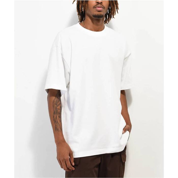 Shaka Wear 【 Designer Garment Dye White Heavyweight T-Shirt Men's White 】 白色 ホワイト Tシャツ メンズ 白色 ホワイト|スニケス