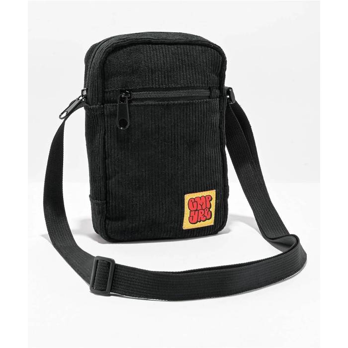 エンパイア Empyre 【 Key Black Corduroy Shoulder Bag Men's Black 】 黒色 ブラック コーデュロイ バッグ メンズ 黒色 ブラック