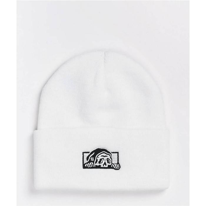 Lurking Class By Sketchy Tank 【 Lurker White Beanie Men's White 】 白色 ホワイト キャップ 帽子 メンズ 白色 ホワイト｜スニケス