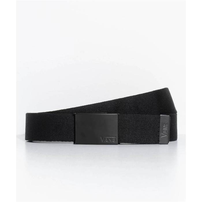 ヴァンズ Vans 【 Deppster Ii Black Web Belt Men's - 】 黒色 ブラック ベルト メンズ NULL 11,130円