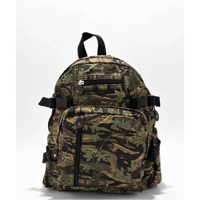 ロスコ Rothco 【 Vintage Canvas Compact Smokey Branch Camo Bag Men's Multicolor 】 vintage ビンテージ・ヴィンテージ カモ柄 バッグ メンズ