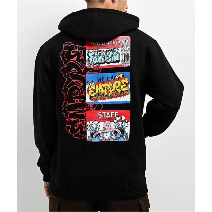 エンパイア Empyre 【 My Name Is Black Hoodie Men's Black 】 黒色 ブラック フーディー パーカー メンズ 黒色 ブラック