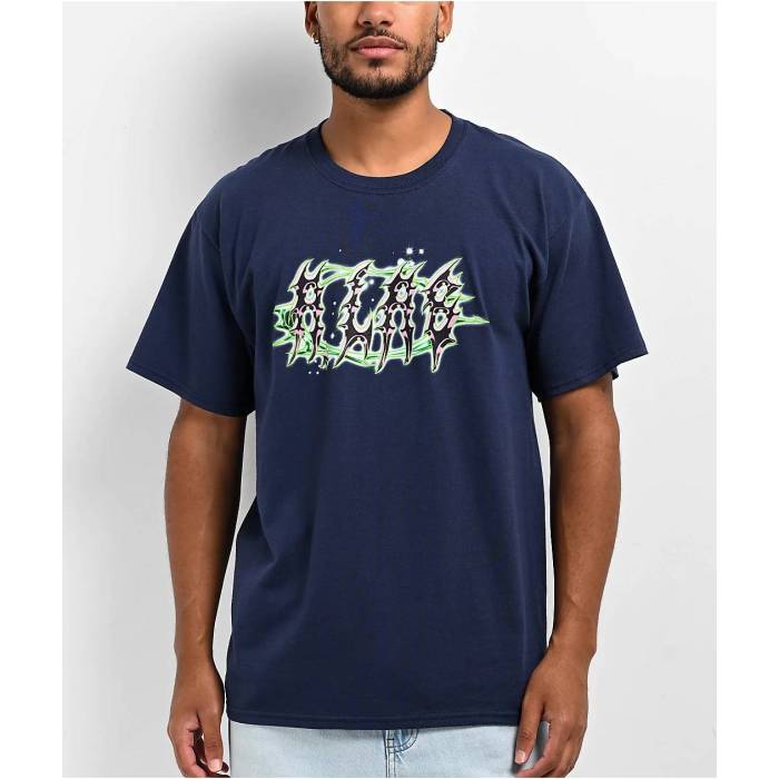 A.lab 【 Zap Navy T-Shirt Men\u0027s Navy 】 紺色 米国海軍 プルオーバー メンズ 紺色 米国海軍