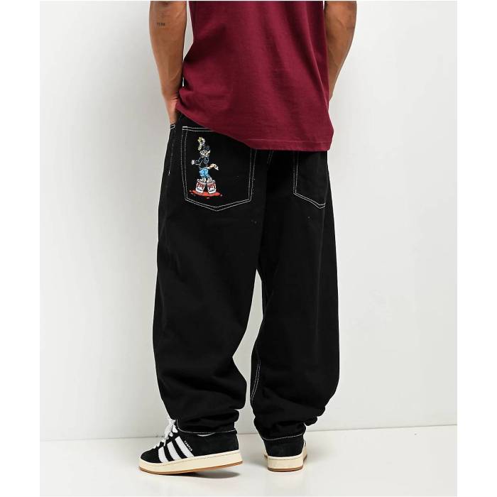 エンパイア Empyre 【 Graffiti Cat Black Ultra Loose Skate Jeans Men's Black 】 黒色 ブラック ultra ウルトラ Skate スケート ジーンズ メンズ 黒色 ブラック